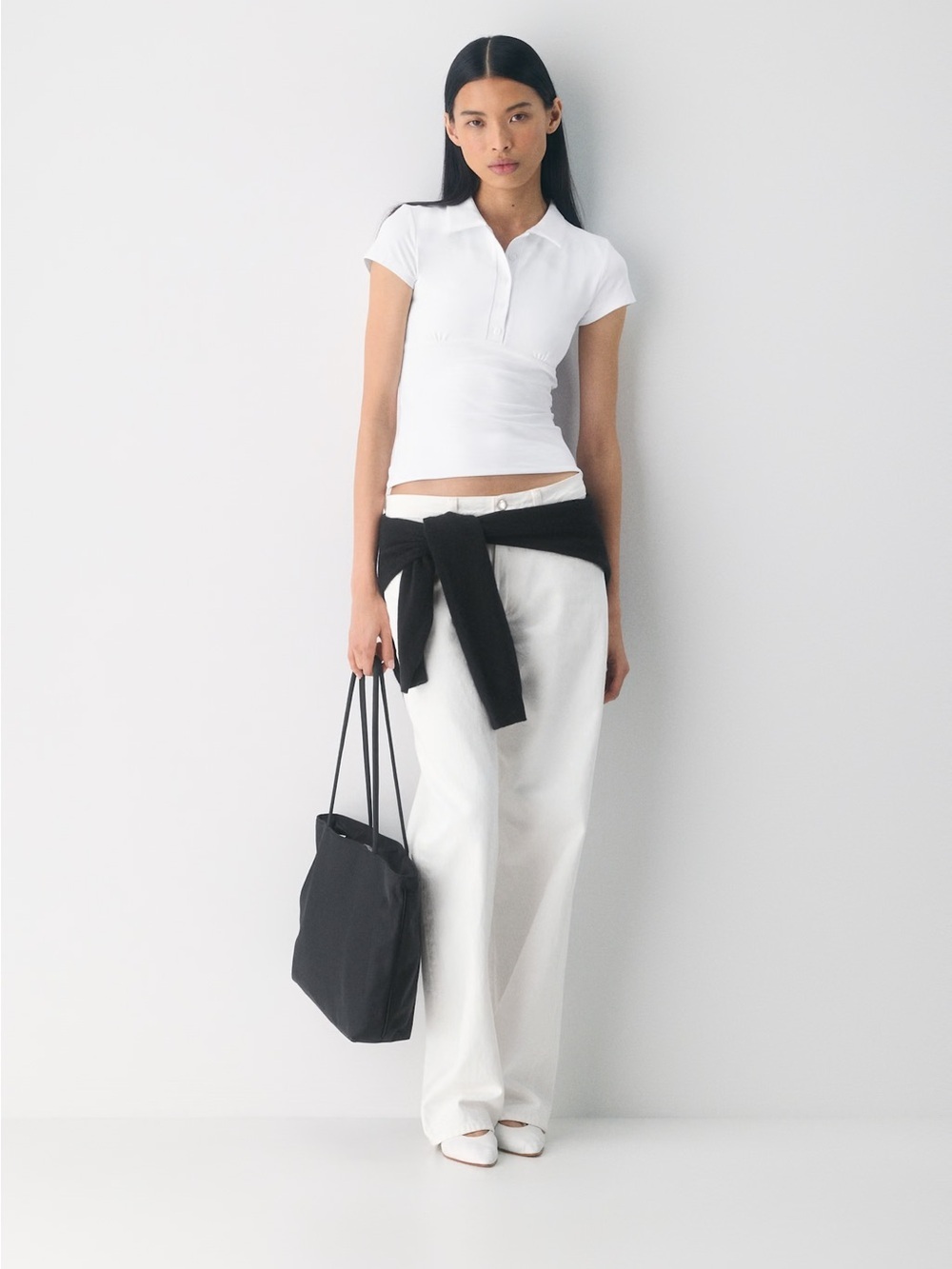 Aritzia Original Contour Flyer Polo T-Shirt
